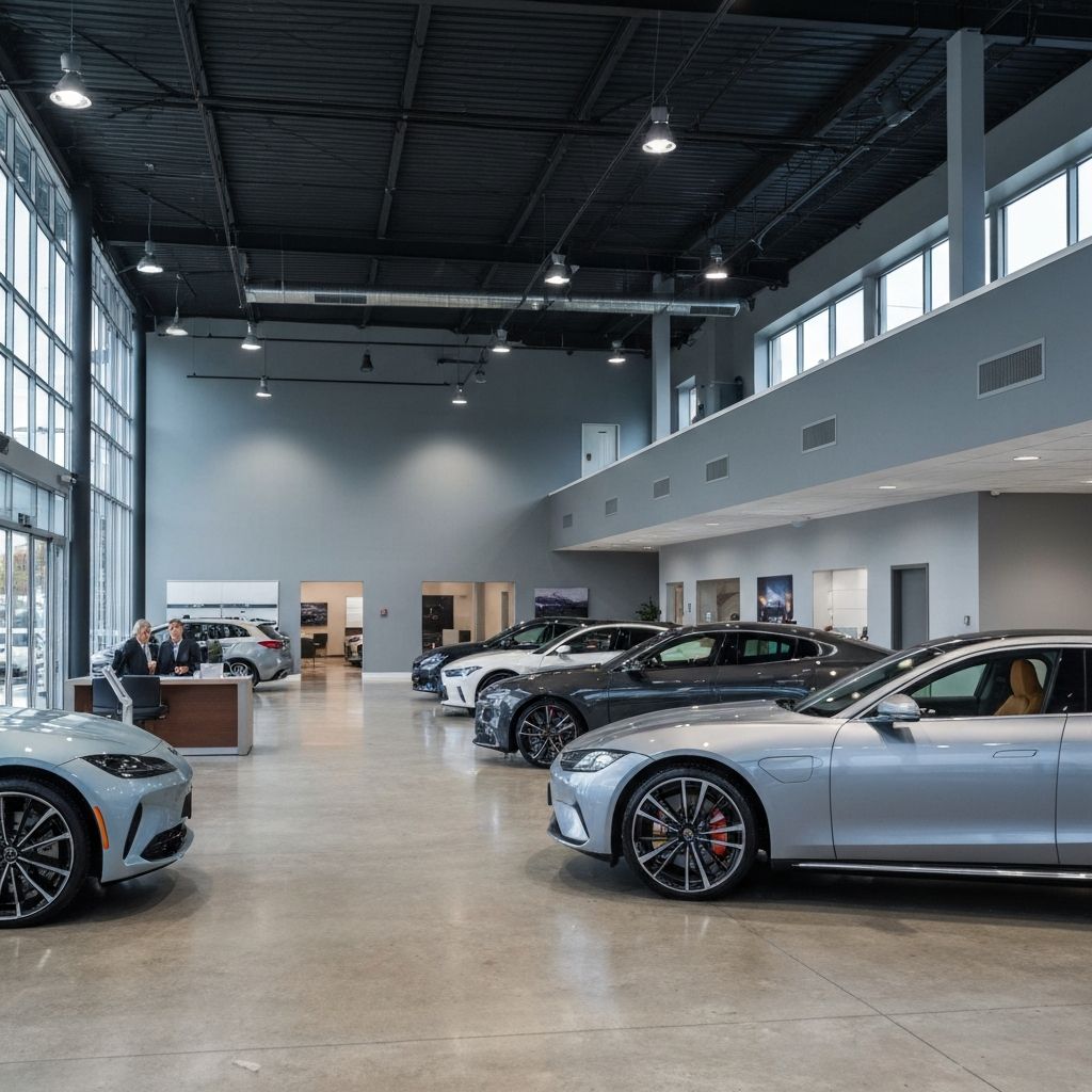 Arain Automobile showroom